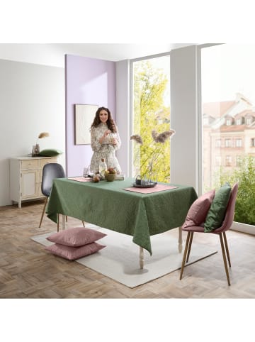 Erwin Müller Jacquard, Baumwollmischung Tischset 2er-Pack Cadiz in altrosé
