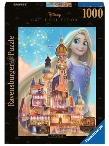 Ravensburger Puzzle 1.000 Teile Disney Castles: Rapunzel Ab 14 Jahre in bunt