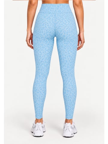 SMILODOX LEO Leggings Velvara in Hellblau Leo