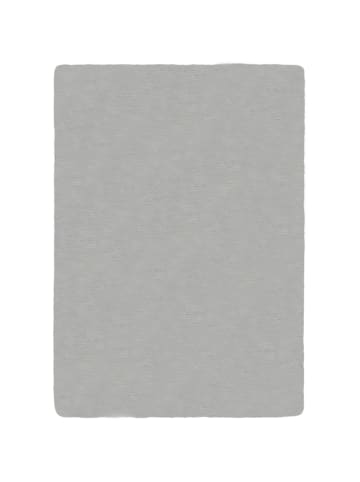 KADIMA DESIGN Hochflor Teppich Unifarben, Schlafzimmer in Grau