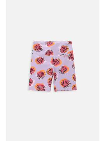Coccodrillo Leggings mit kurzem Hosenbein in violett