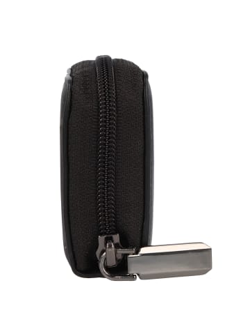 Greenland Nature Black Nappa Kreditkartenetui RFID Leder 11 cm schwarz