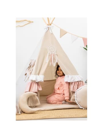 Sówka Design Spielzelt Tipi in weiss