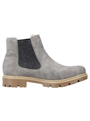 rieker Chelsea Boots 71394 in grau