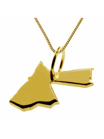 Schmuckador Halskette 50cm Jordanien in gold