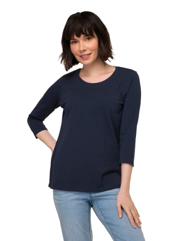 LAURASØN Shirt in navy blau