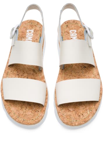 Camper Riemchensandalen " Oruga " in Beige