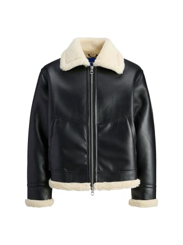 Jack and Jones JORLIVERPOOL Aviator Jacket SN in Schwarz