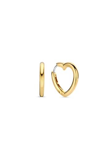 Ti Sento Milano Ohrringe The Heart Creole in gold