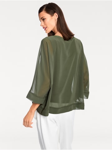 Heine Blusenshirt in oliv
