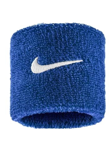 Nike Nike Swoosh Classic Wristbands 2PK in Blau