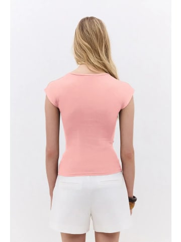NO MATTER WHAT Shirt in Rosa