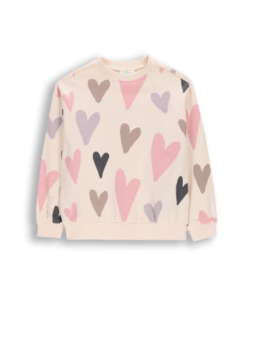 Coccodrillo Baumwoll-Sweatshirt in ecru