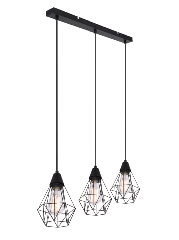 Globo lighting Hängeleuchte "ISABELLA" in black