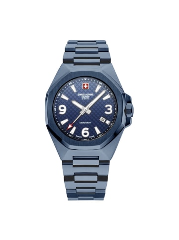 Swiss Military Quarzuhr 7005.1195SAM in Blau