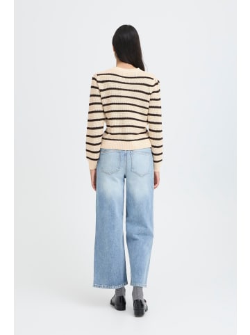 b. young BMMNIRA ONECK KNIT JUMPER Straight fit in Black Mix