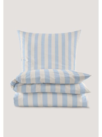 Hessnatur Renforcé Bettwäsche-Set in himmelblau