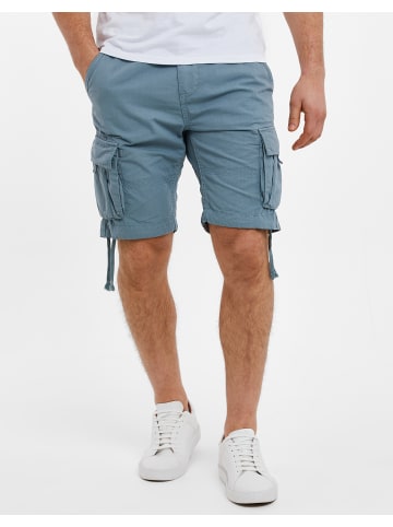 Threadbare Cargoshorts THBManchester in Blau