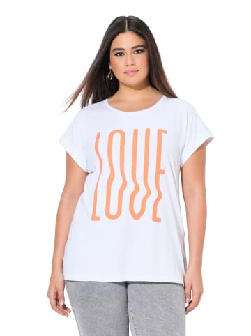 Ulla Popken Shirt in schneeweiß