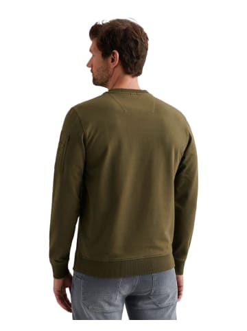 PME Legend Sweatshirt CREWNECK AMERICAN CLASSIC in Grün