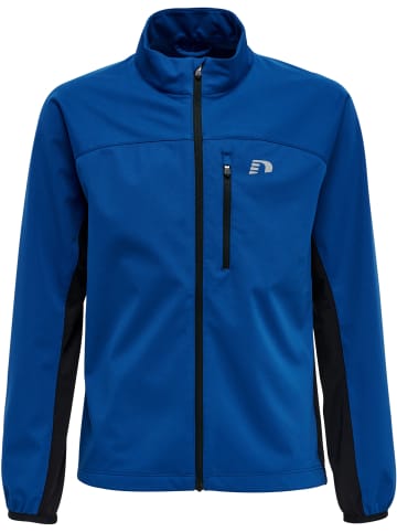 Newline Reißverschluss Jacke Reflektierend Logo Kids Core Kinder in TRUE BLUE