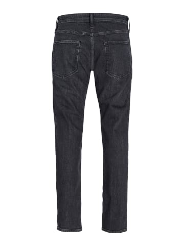 Aprel Tapered Fit Jeans in Black Denim