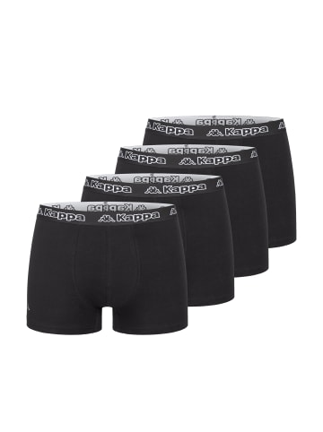 Kappa Kappa 4er Set Boxershorts in Schwarz