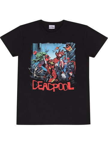 Deadpool T-Shirt "Avengers Spoof T-Shirt" in Schwarz