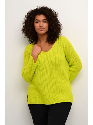 KAFFE curve Strickpullover KCmirina in Evening Primrose