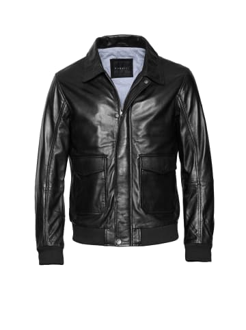 Bugatti Lederjacke BUSAVINO in Schwarz
