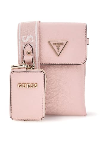 Guess Latona Flap Chit Chat - Umhängetasche mit abnehmbarer Pouch 19 cm in lightrose