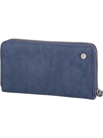 Zwei Geldbörse Jana J2 in Nubuk/Blue