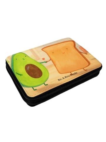 Mr. & Mrs. Panda Federmappe Avocado Toast Design ohne Spruch in Weiß