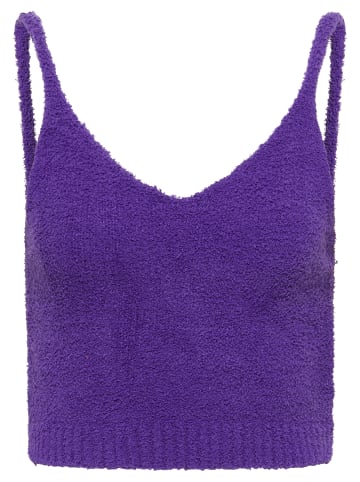 myMo Damen Stricktwinset in Lila