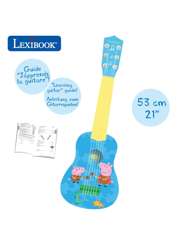 Lexibook Peppa Pig Meine Erste Gitarre – 53 cm
