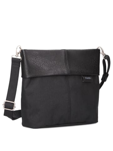 Zwei Olli OT8 - Schultertasche 25 cm in schwarz