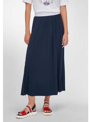 LOOXENT Maxirock Jersey pleated skirt in MARINE