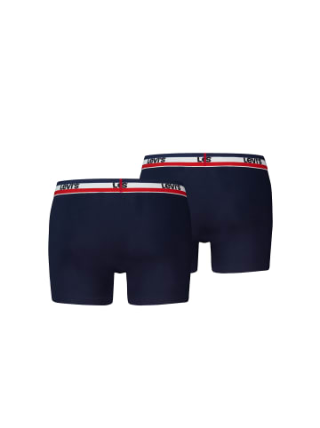 Levi´s Boxershorts LEVIS MEN REPEAT SPW LOGO BOXER BRIEF 2P in Navy
