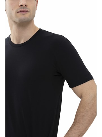 Mey Rundhals T-Shirt für Herren in schwarz