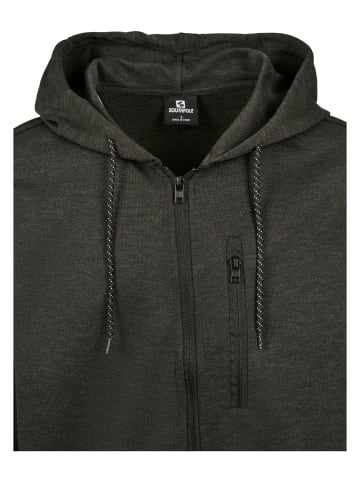 Southpole Zip-Kapuzenpullover in h.charcoal