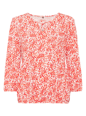 Olsen Rundhalsshirt in Blossom Red