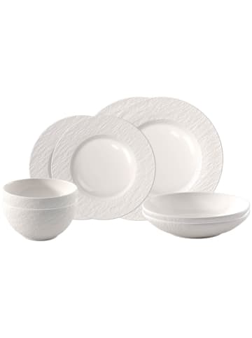 Villeroy & Boch 8er Set Einsteiger-Set Manufacture Ice weiß in weiß