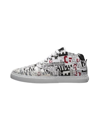 ethletic Canvas Sneaker Case in Letters White