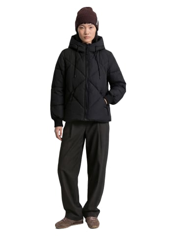 Marc O'Polo DENIM Kapuzen-Steppjacke relaxed in Schwarz