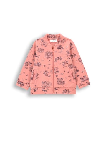 Coccodrillo Sweatshirt mit Reißverschluss in rosa