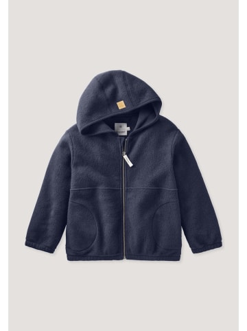 Hessnatur Fleece Jacke in dunkelblau