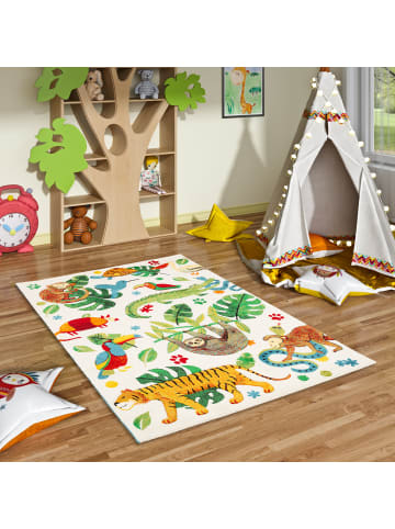 Pergamon Kinderteppich Maui Kids Urwald in bunt