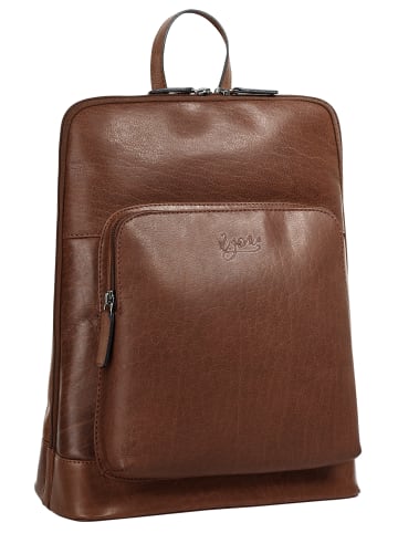 X-ZONE Rucksack in cognac