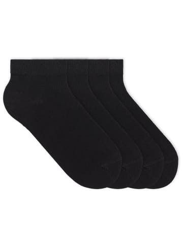 von Jungfeld Sneaker Socken Essentials in Pitch Black