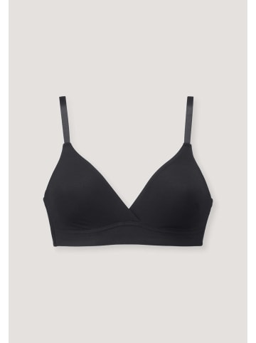 Hessnatur Triangel BH in schwarz